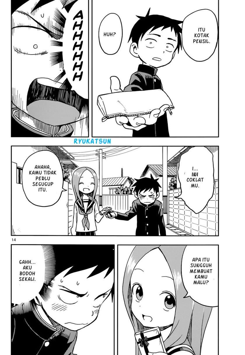 Karakai Jouzu no Takagi-san Chapter 99