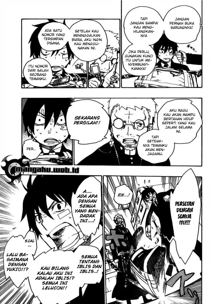 Ao no Exorcist Chapter 01