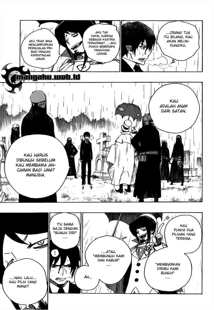Ao no Exorcist Chapter 01