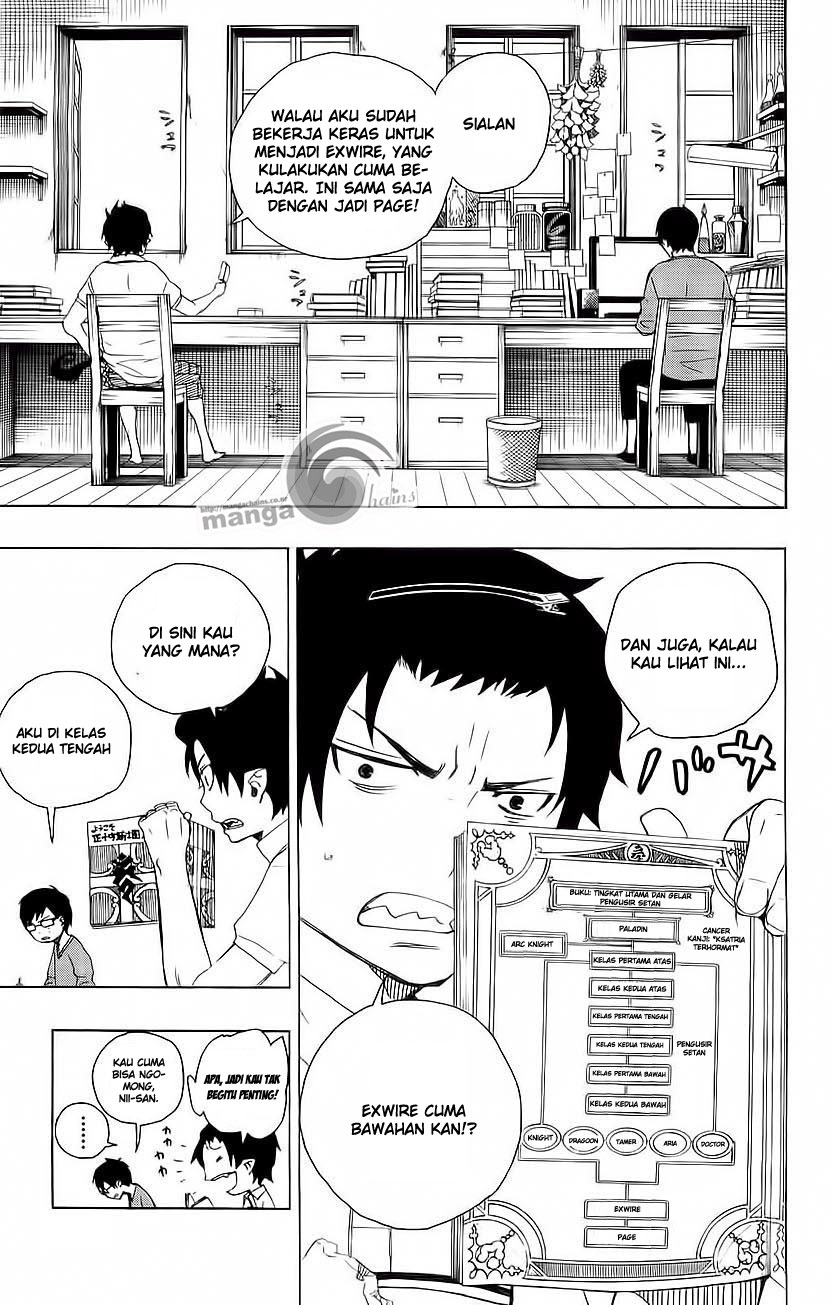 Ao no Exorcist Chapter 08