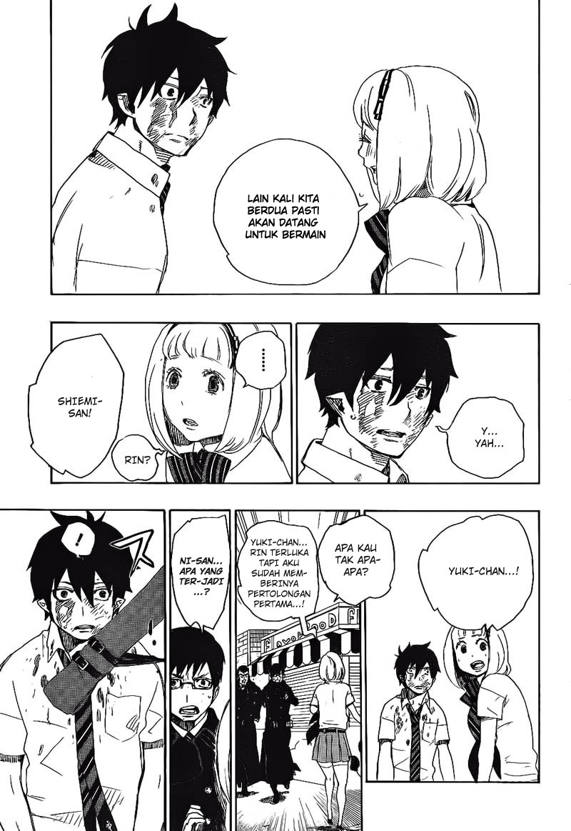 Ao no Exorcist Chapter 09