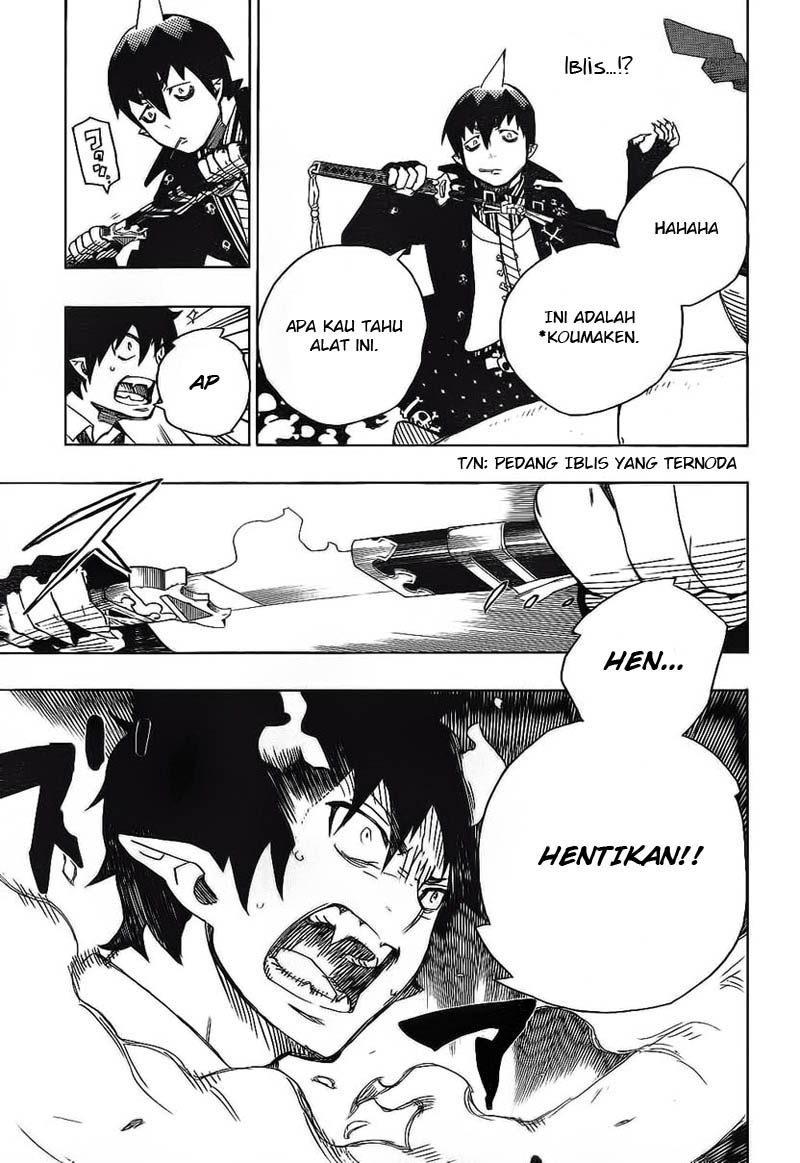 Ao no Exorcist Chapter 09