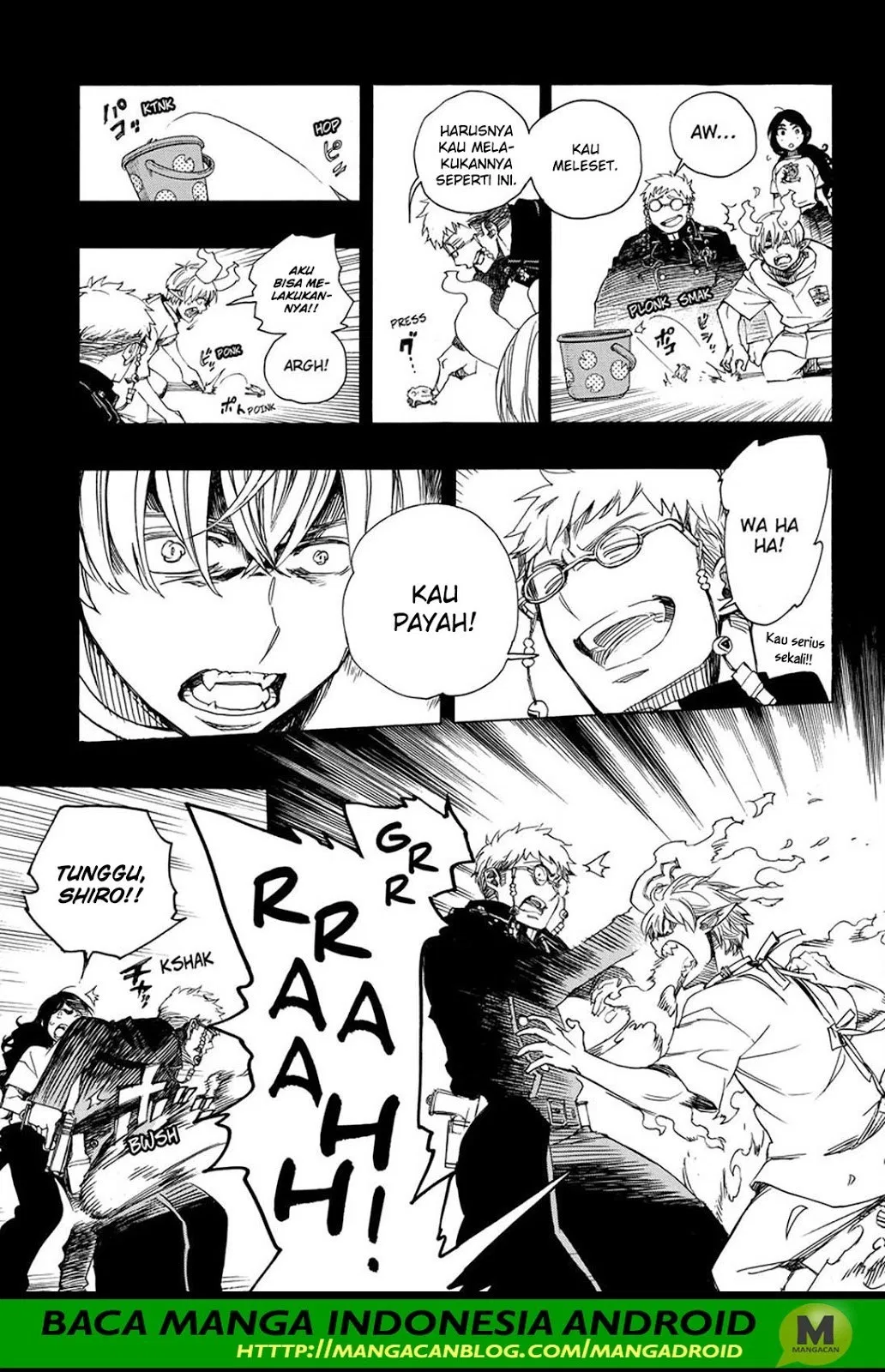 Ao no Exorcist Chapter 105