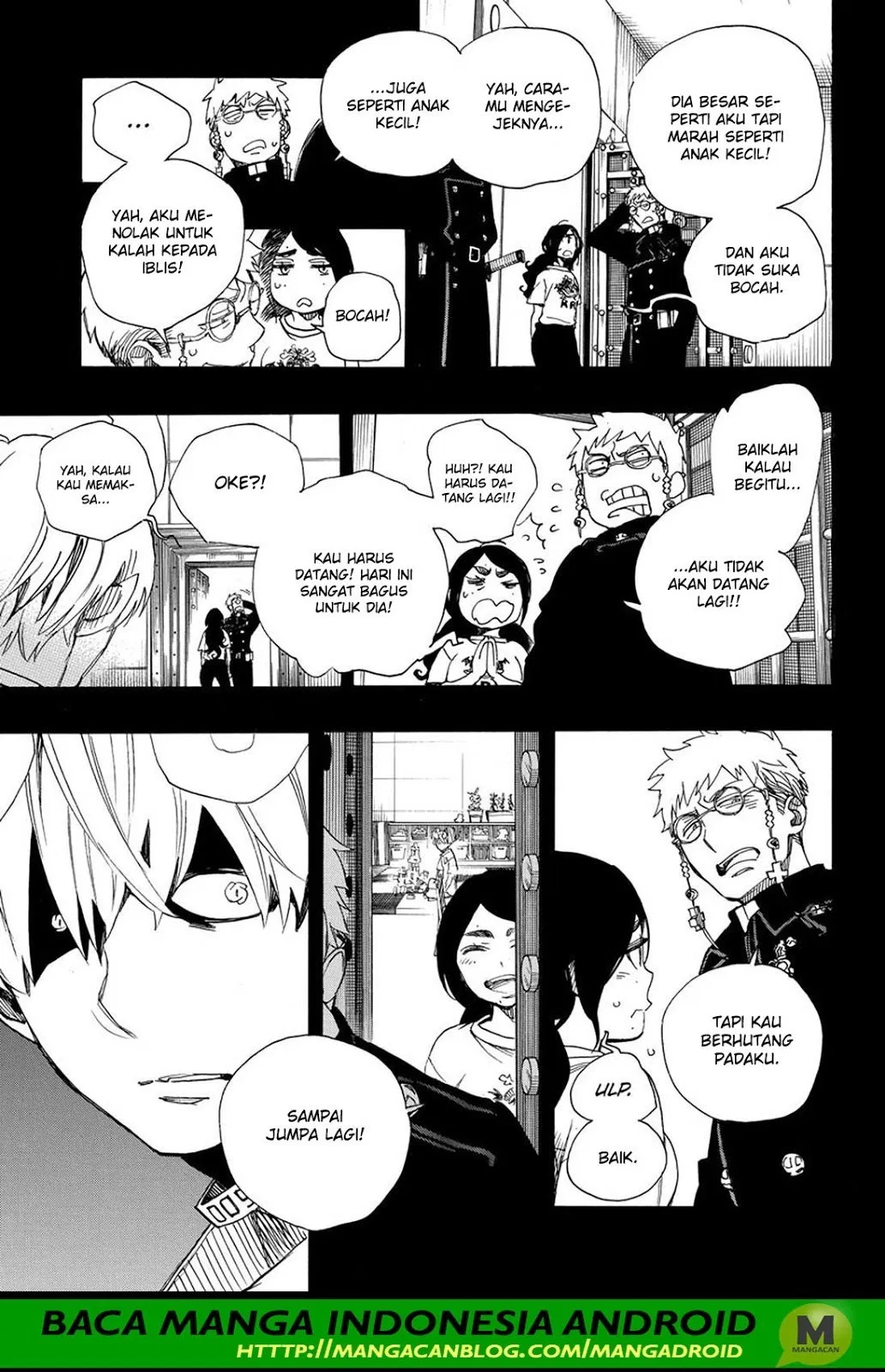 Ao no Exorcist Chapter 105