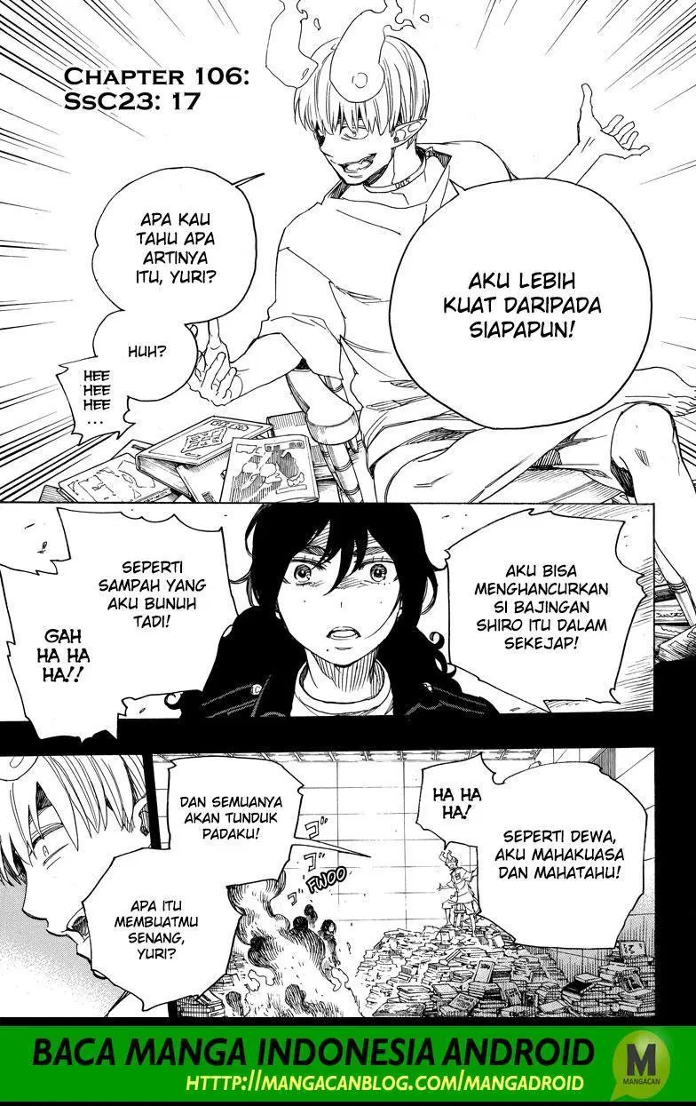 Ao no Exorcist Chapter 106