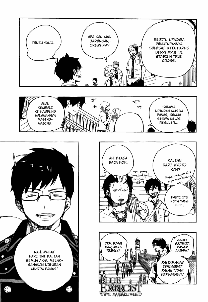 Ao no Exorcist Chapter 11