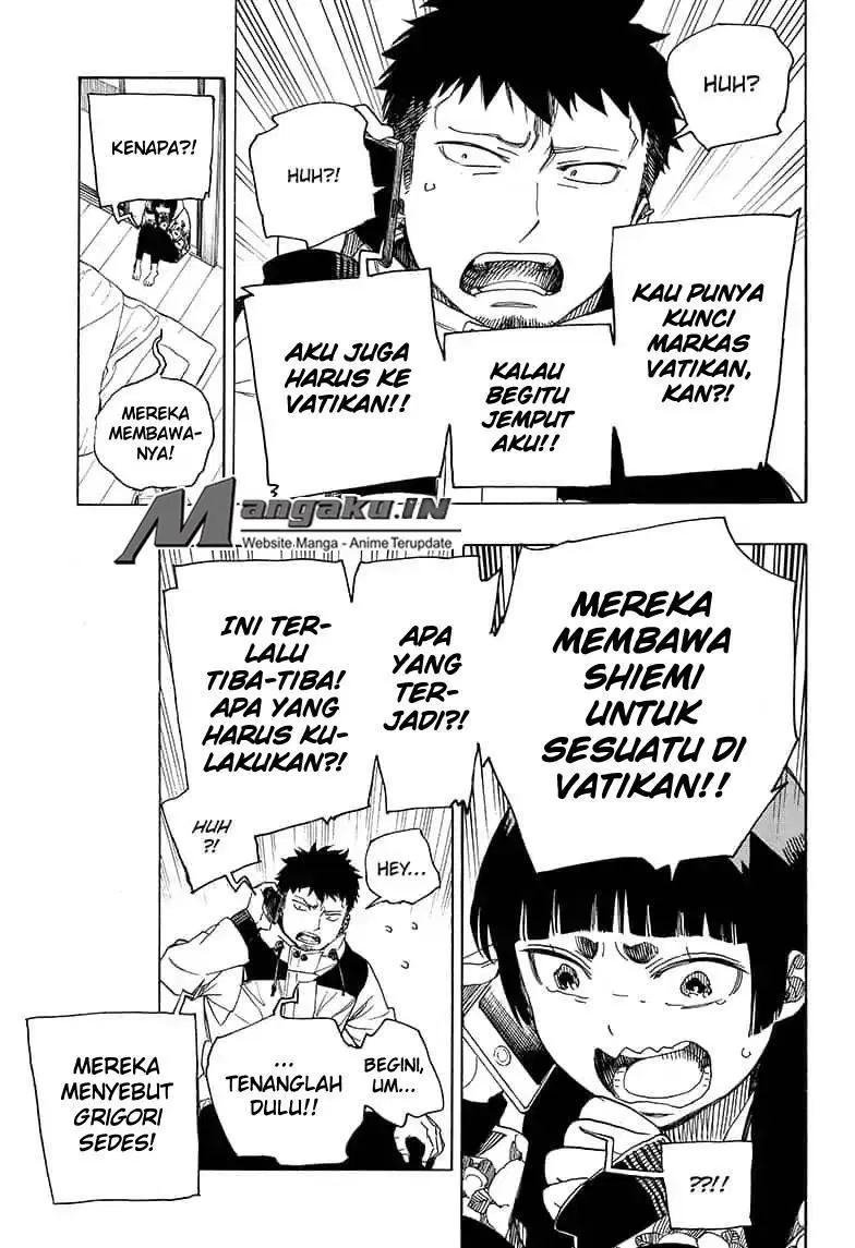 Ao no Exorcist Chapter 110