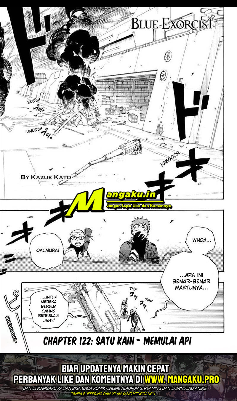 Ao no Exorcist Chapter 122