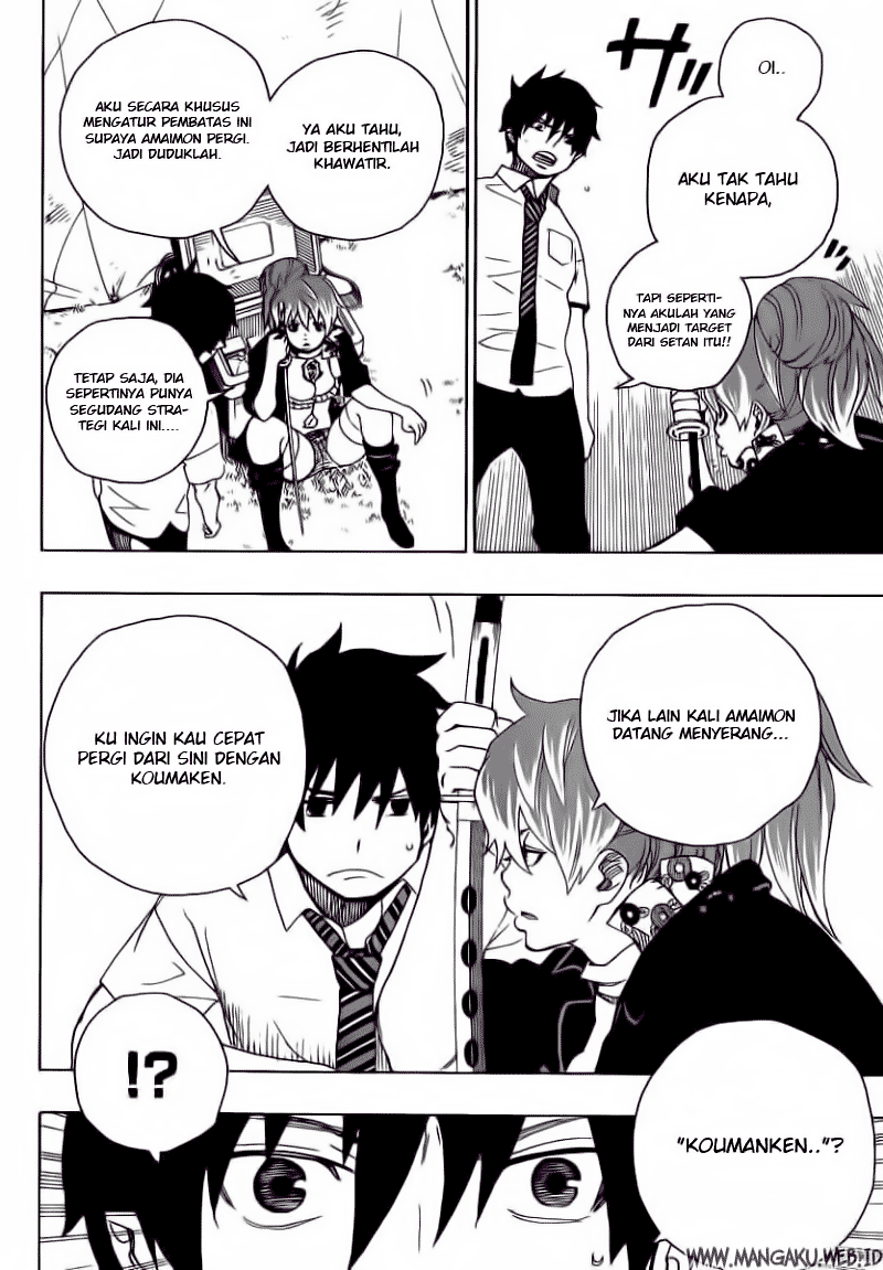 Ao no Exorcist Chapter 13