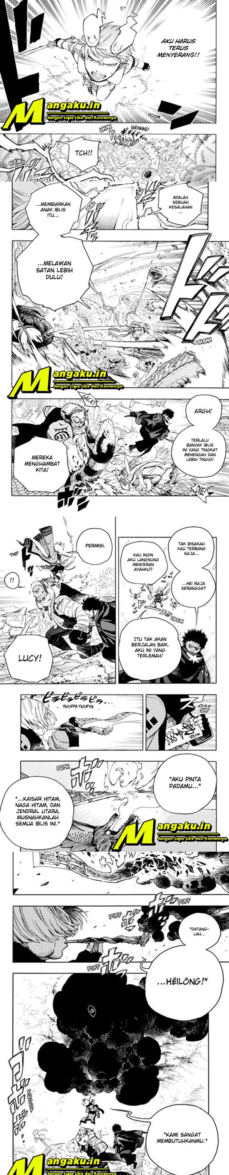 Ao no Exorcist Chapter 133