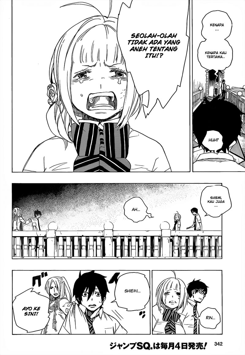 Ao no Exorcist Chapter 14