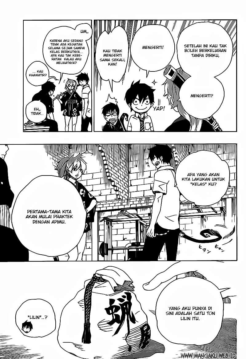 Ao no Exorcist Chapter 15