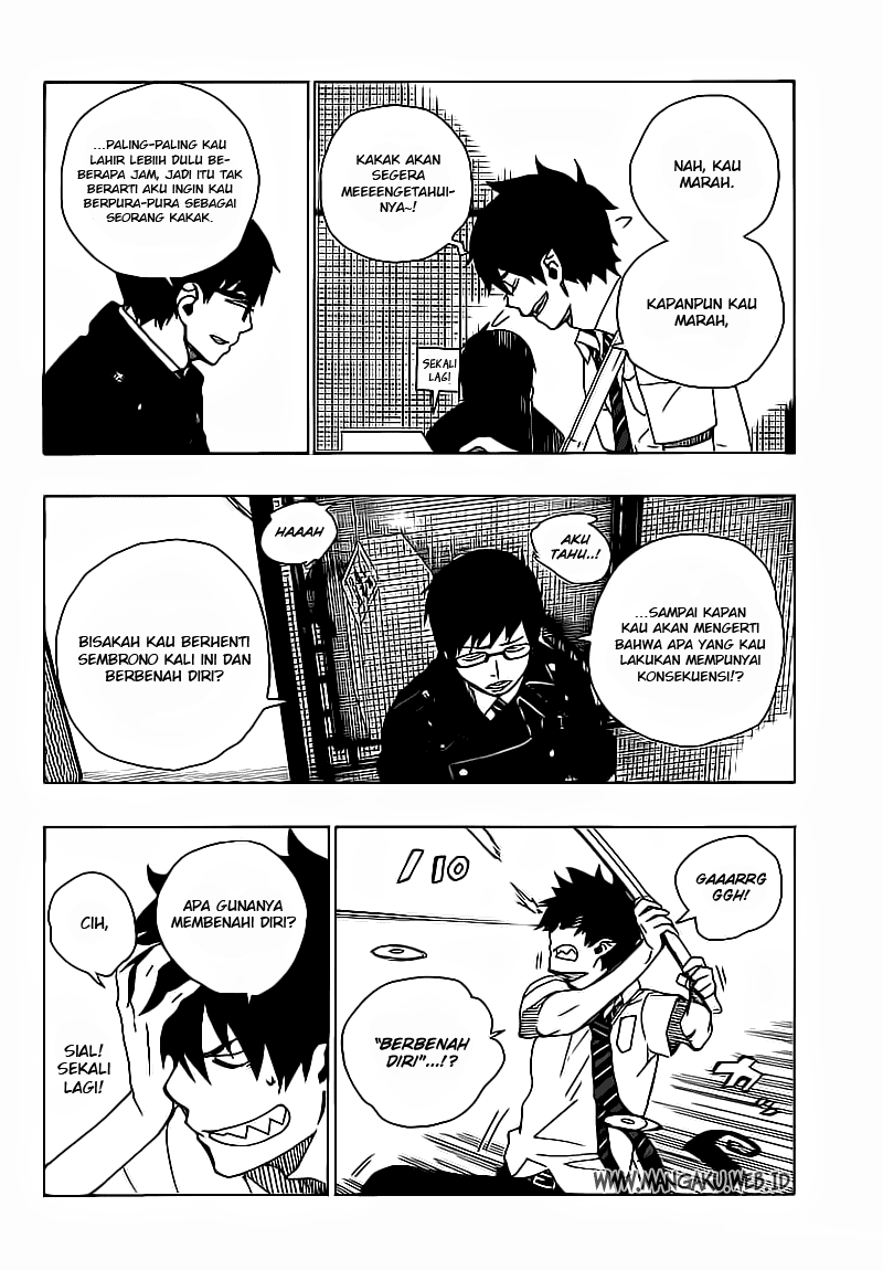 Ao no Exorcist Chapter 15