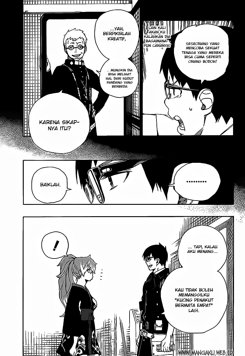 Ao no Exorcist Chapter 15