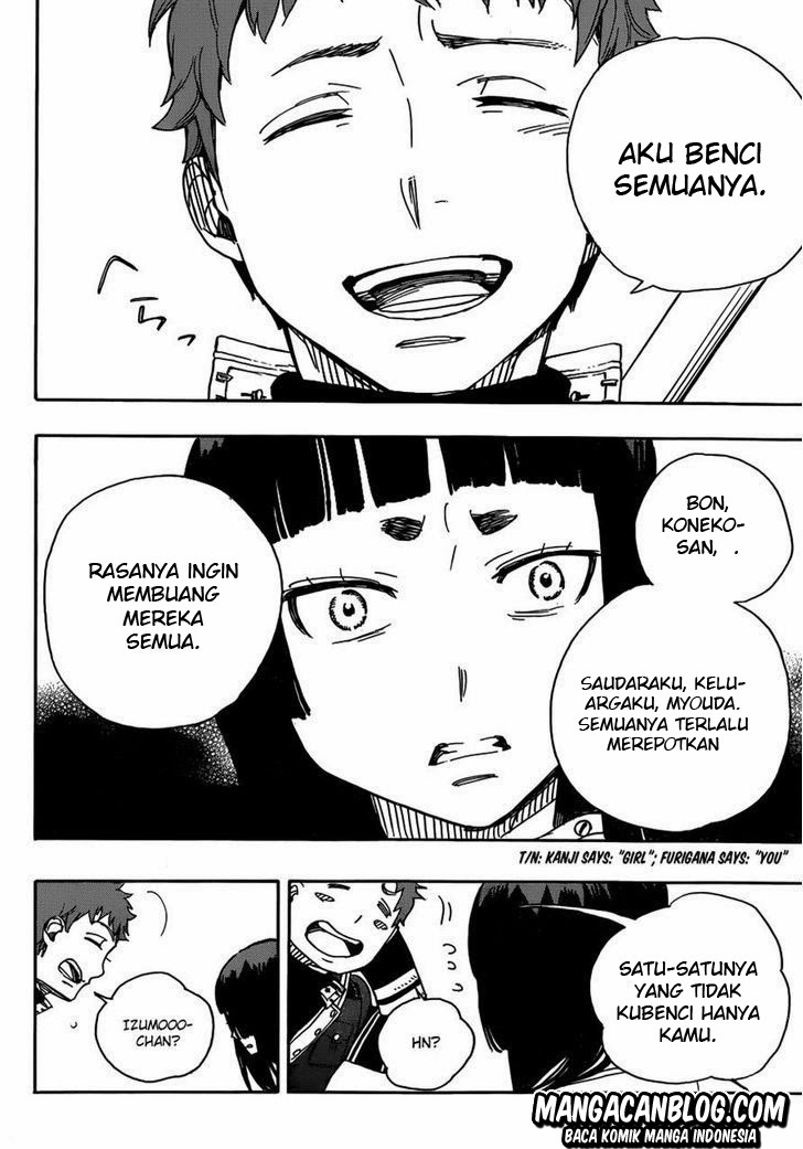 Ao no Exorcist Chapter 51