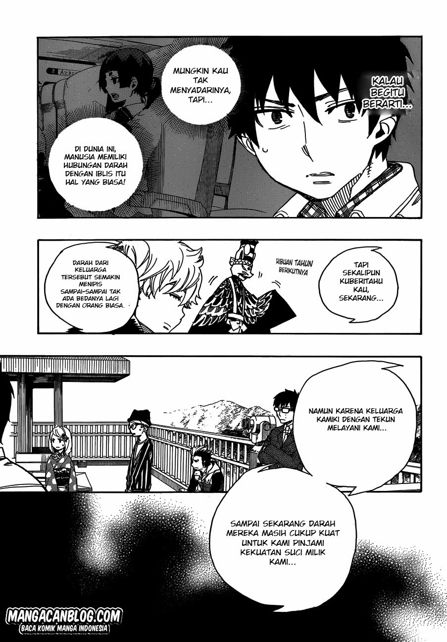 Ao no Exorcist Chapter 52