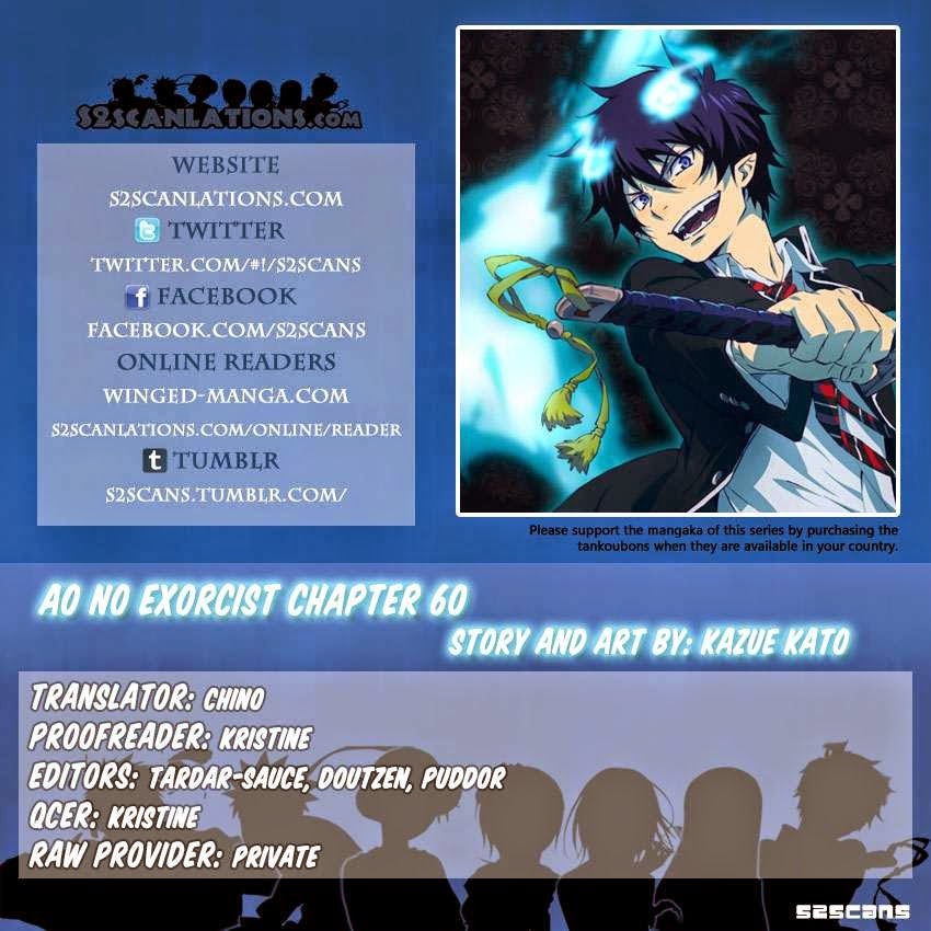 Ao no Exorcist Chapter 60