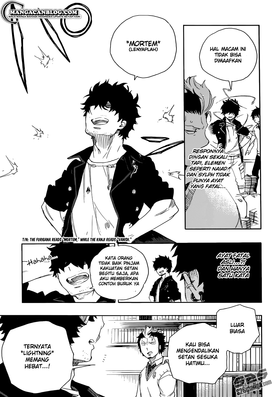 Ao no Exorcist Chapter 70