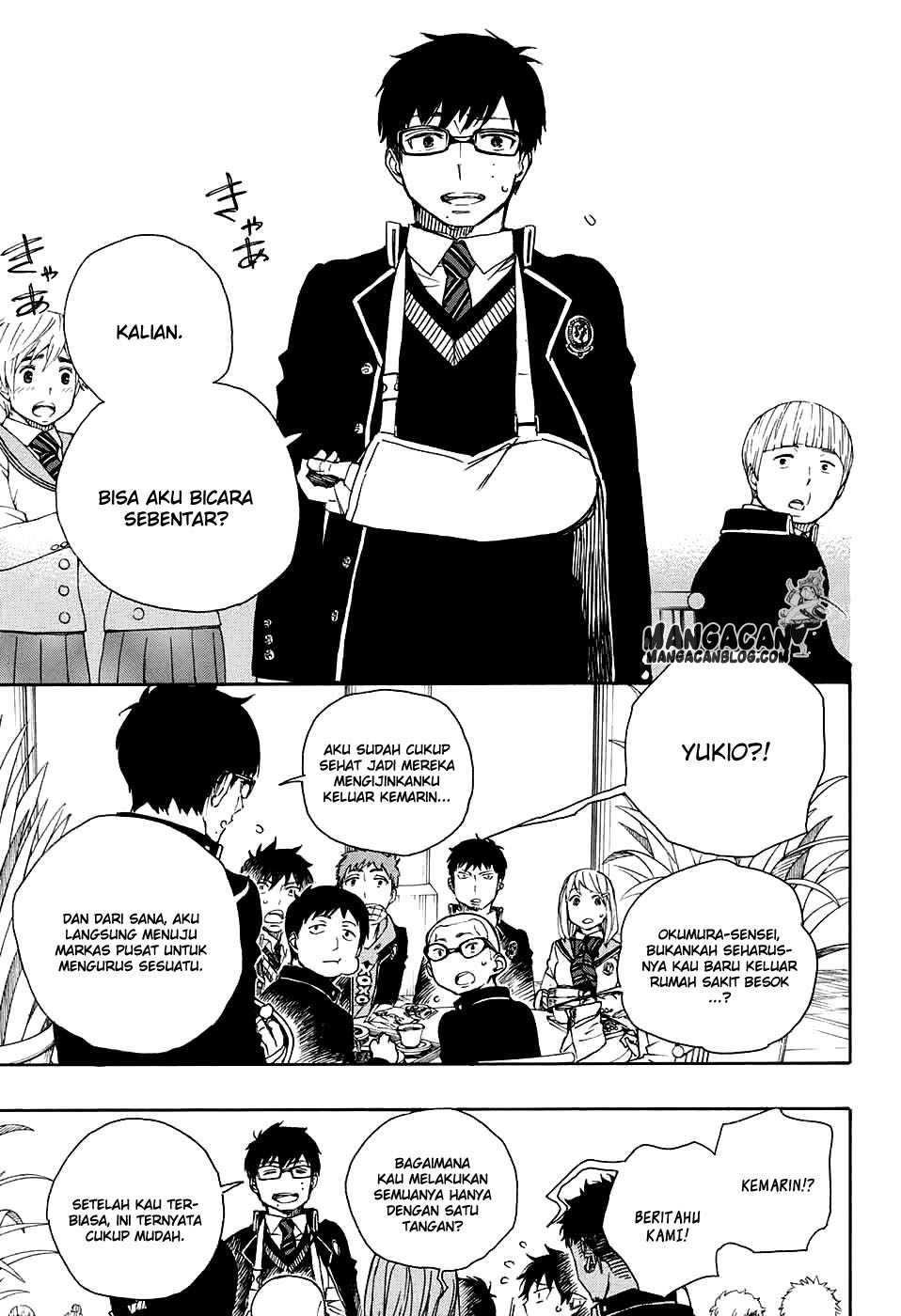 Ao no Exorcist Chapter 84