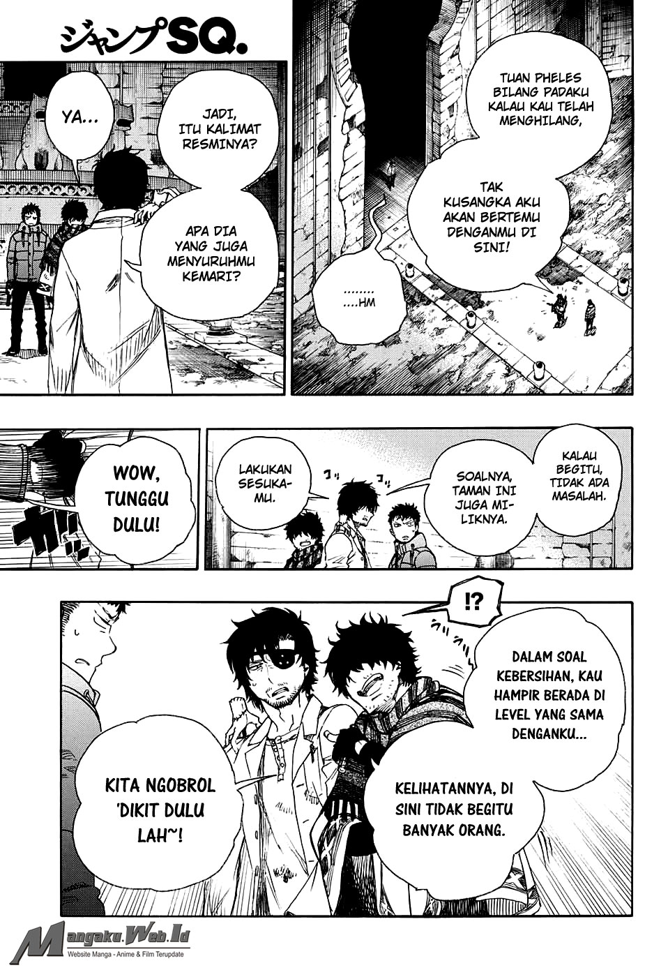 Ao no Exorcist Chapter 85