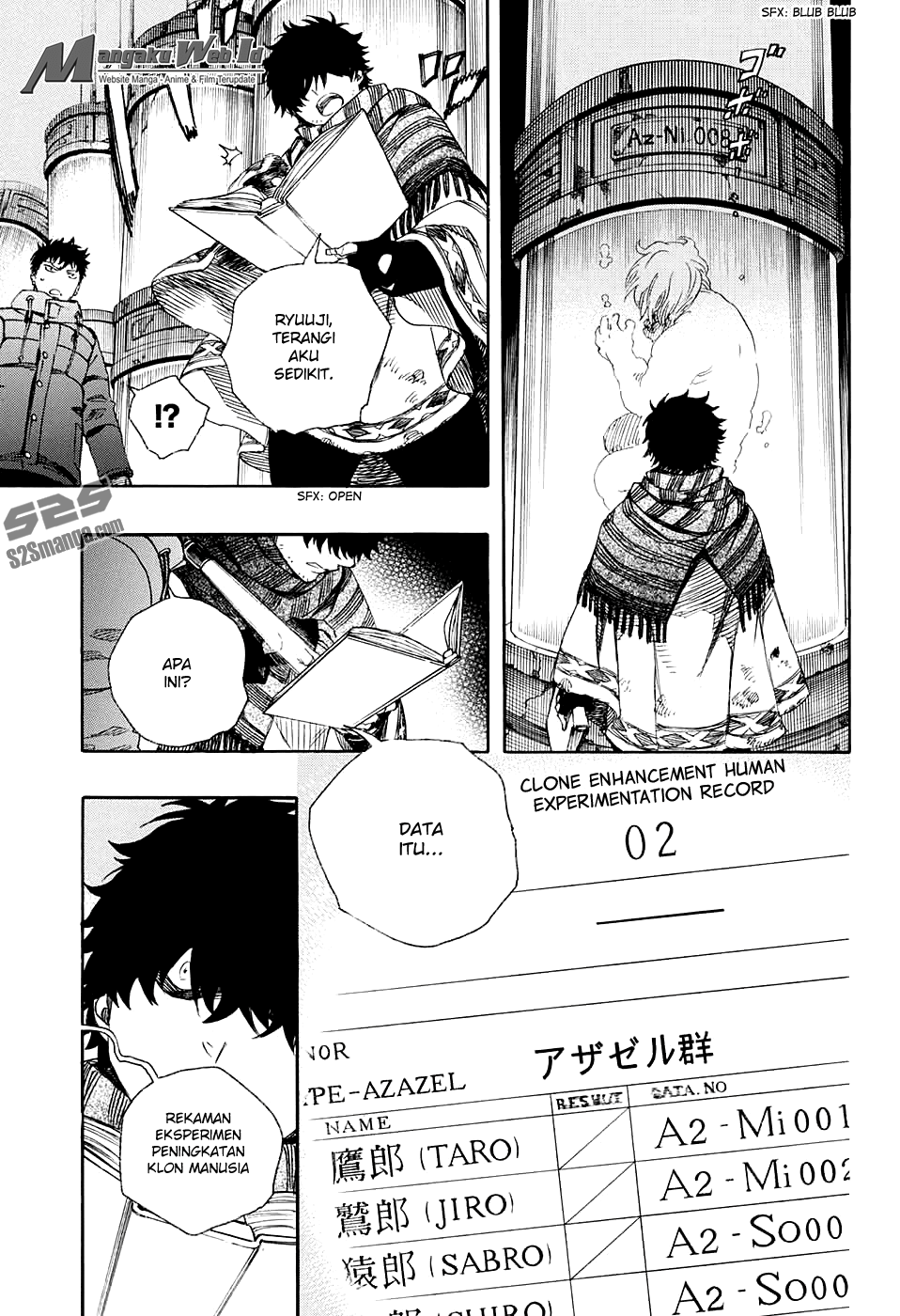 Ao no Exorcist Chapter 86