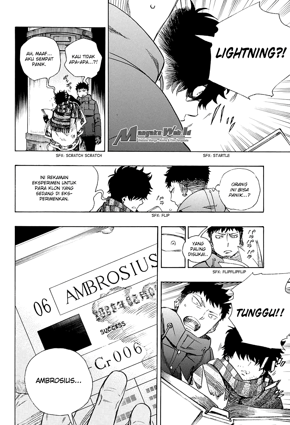 Ao no Exorcist Chapter 86