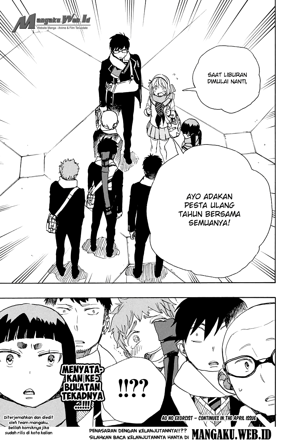 Ao no Exorcist Chapter 87