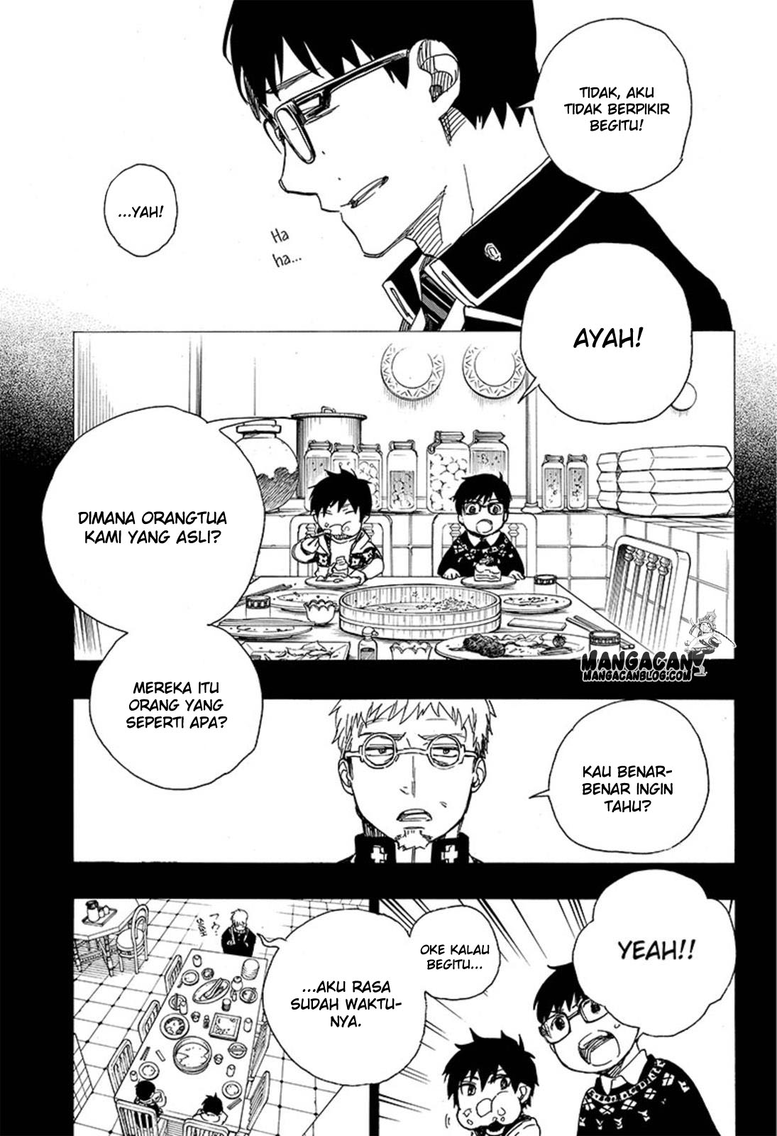 Ao no Exorcist Chapter 88