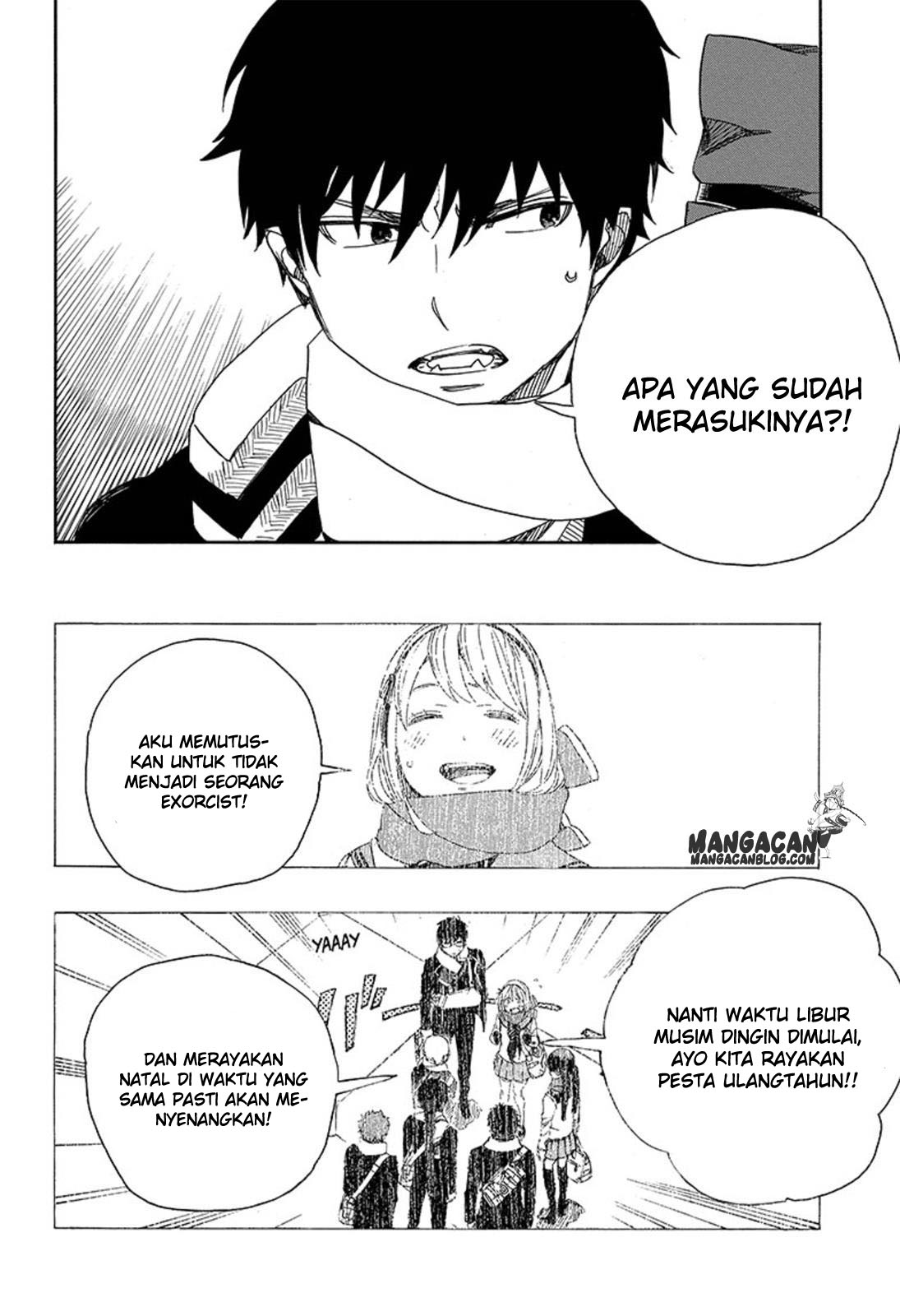 Ao no Exorcist Chapter 88