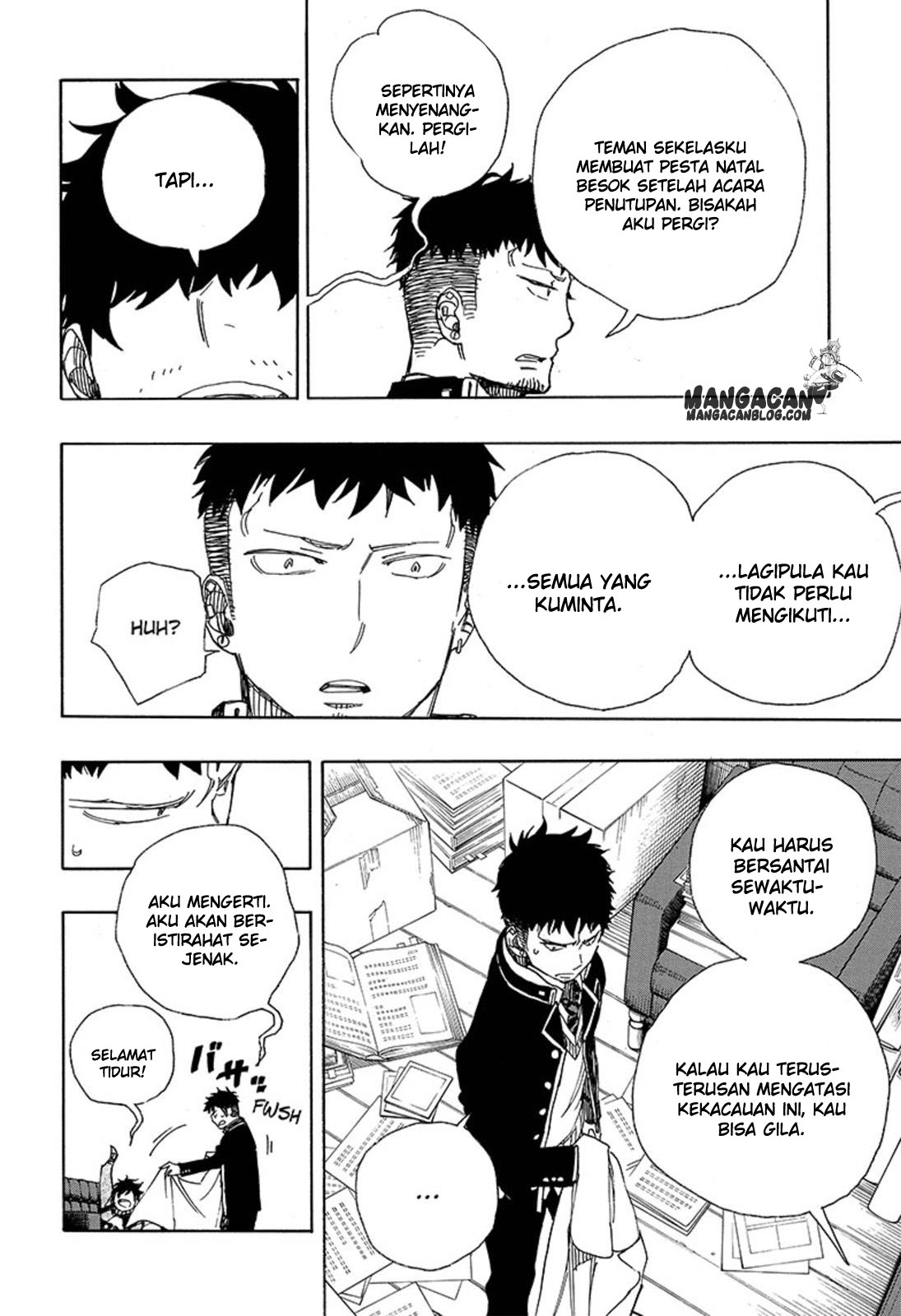 Ao no Exorcist Chapter 88