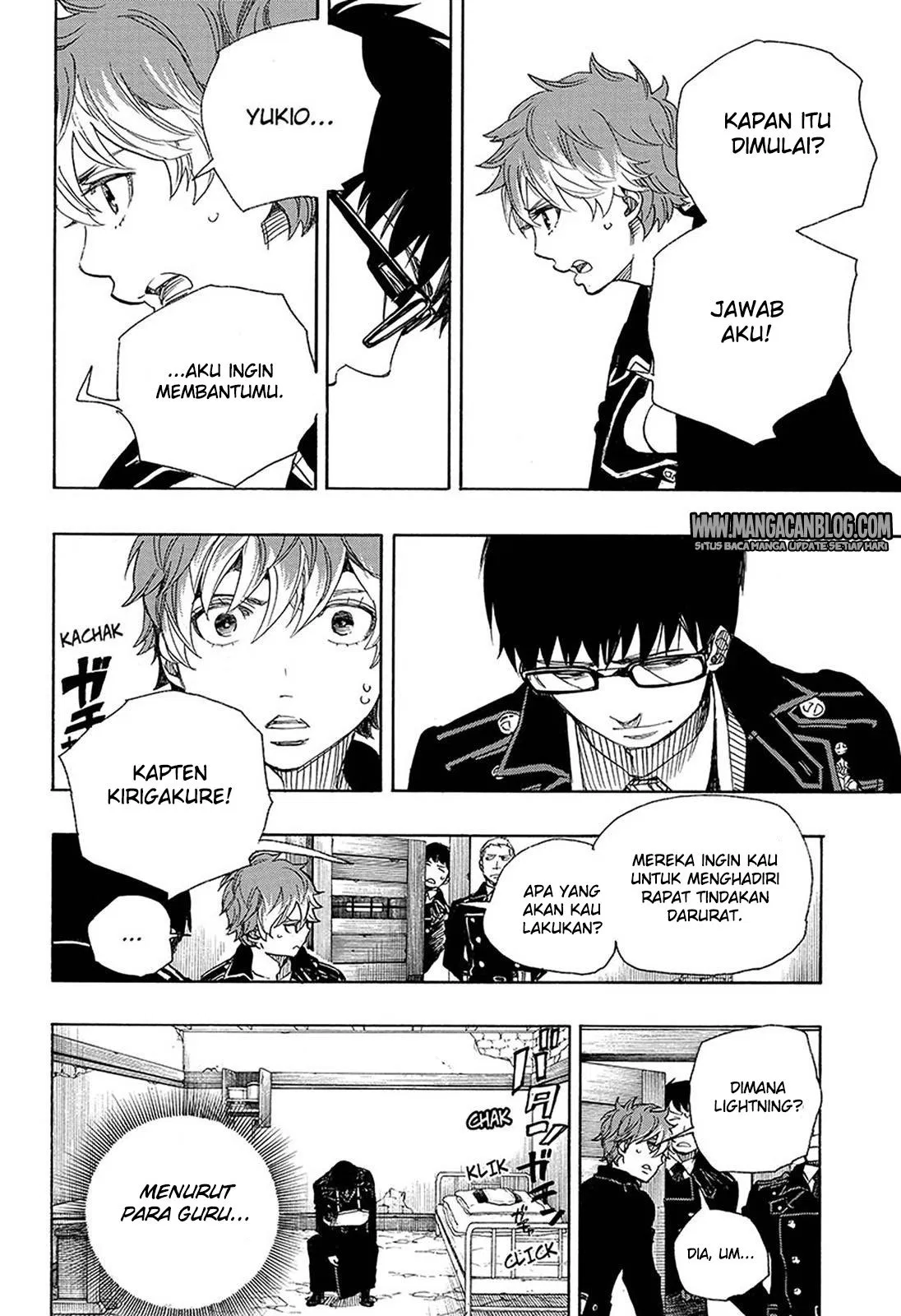 Ao no Exorcist Chapter 95