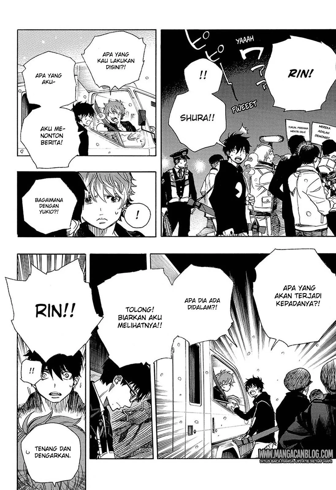 Ao no Exorcist Chapter 95