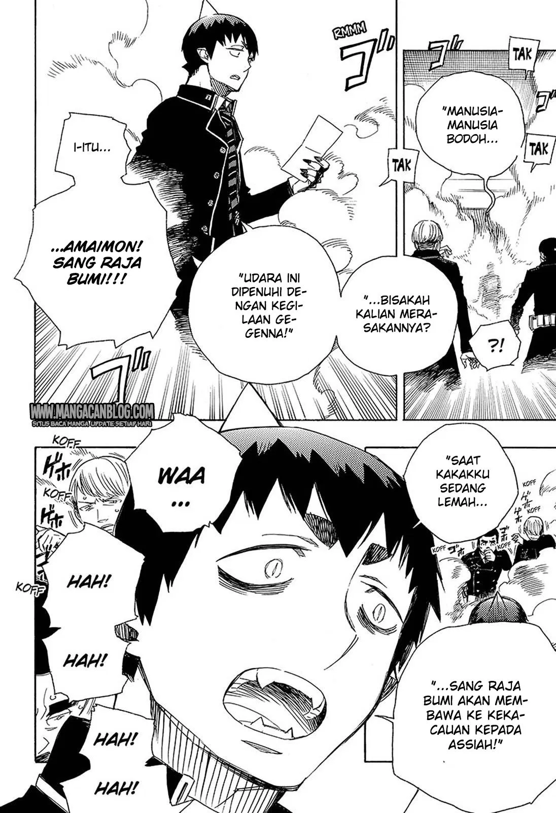 Ao no Exorcist Chapter 96