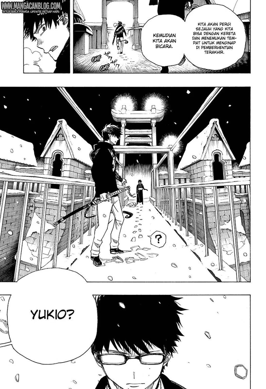 Ao no Exorcist Chapter 96