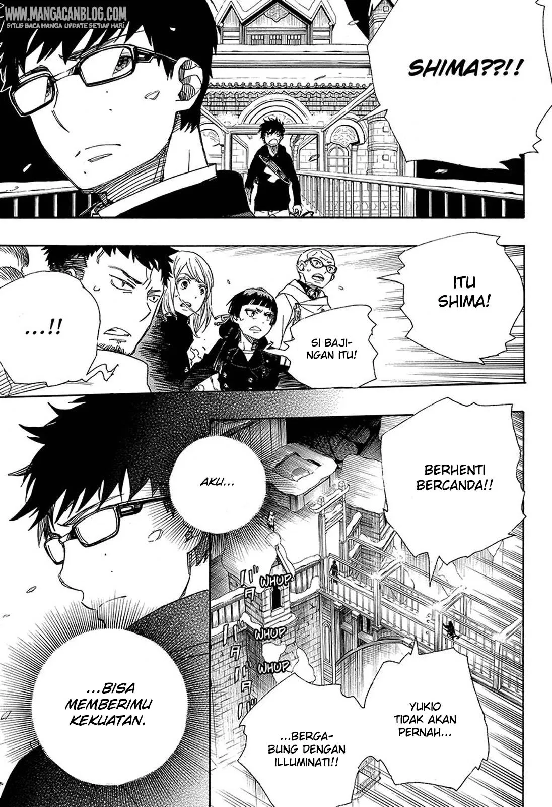 Ao no Exorcist Chapter 96