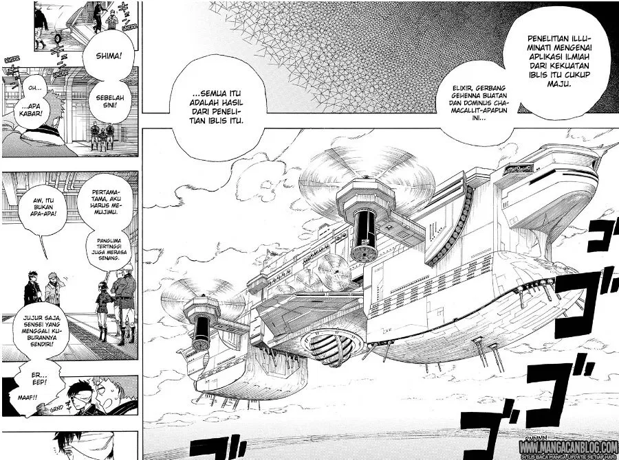 Ao no Exorcist Chapter 97