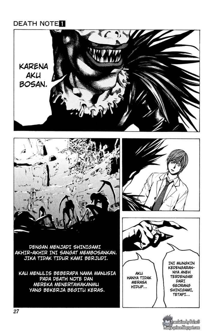 Death Note Chapter 01