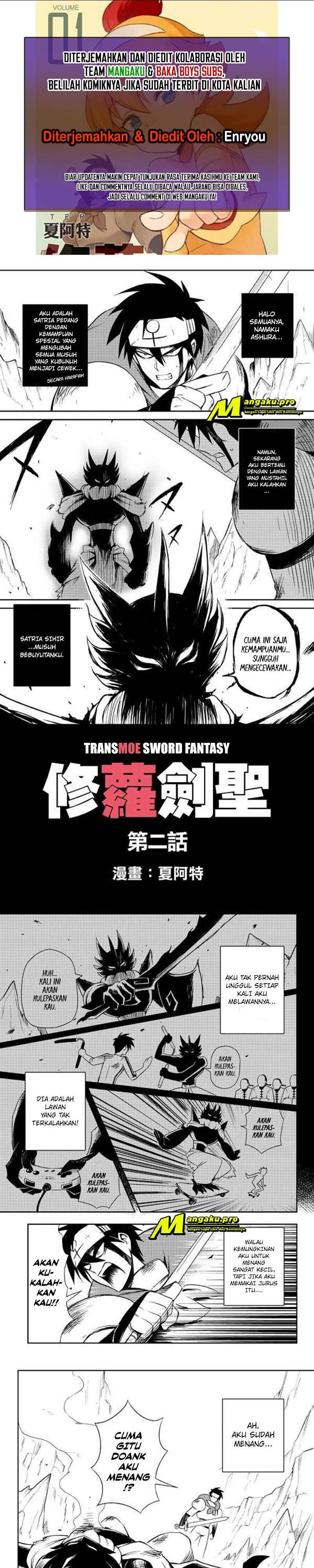 Transmoe Sword Fantasy Chapter 2