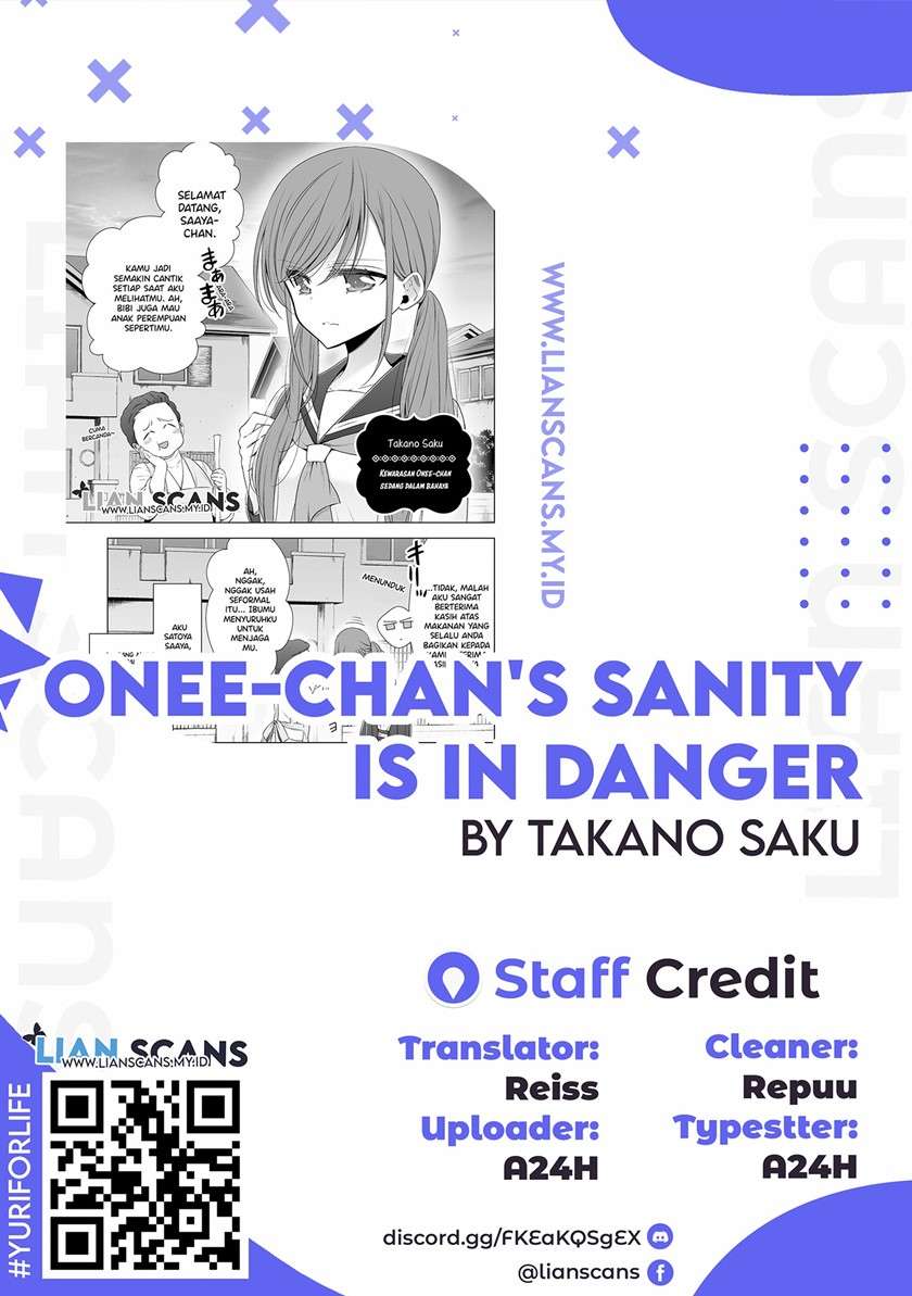 Onee-chan’s Sanity is in Danger Chapter 00