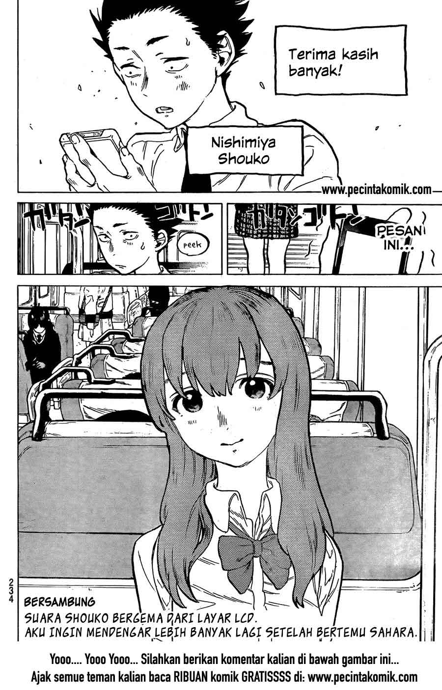 Koe no Katachi Chapter 15