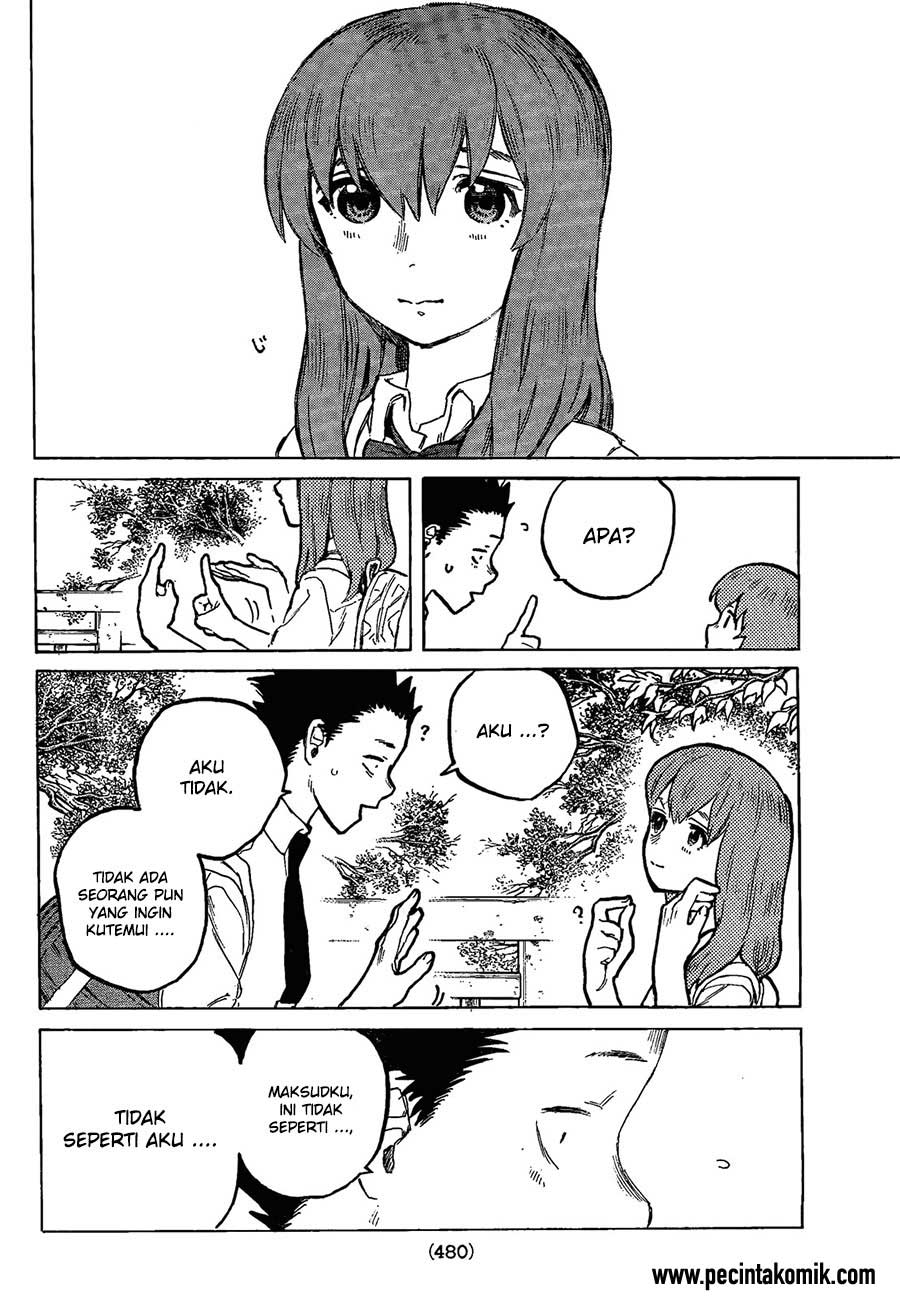 Koe no Katachi Chapter 18