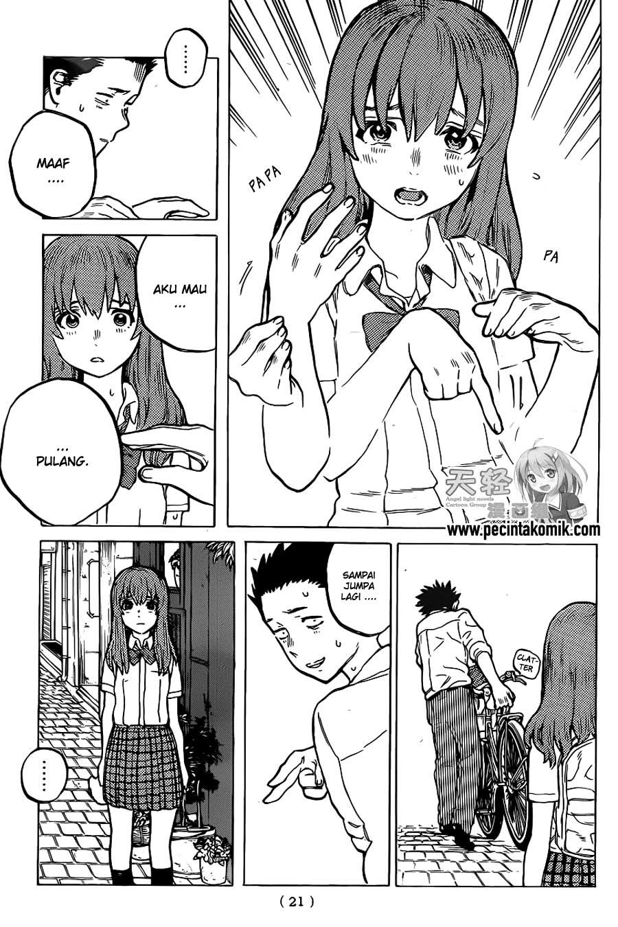 Koe no Katachi Chapter 21