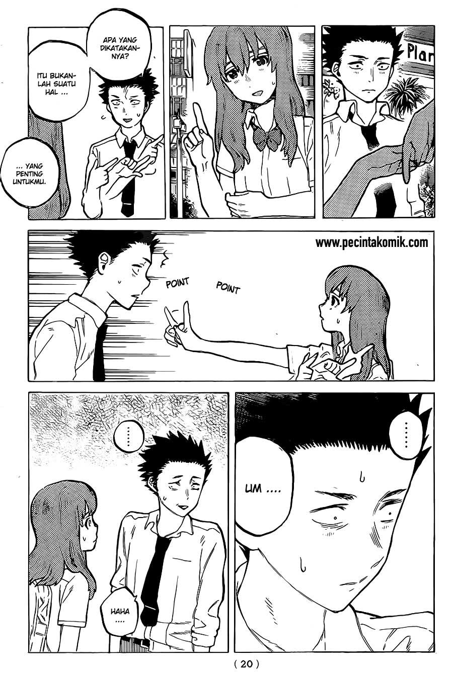 Koe no Katachi Chapter 21