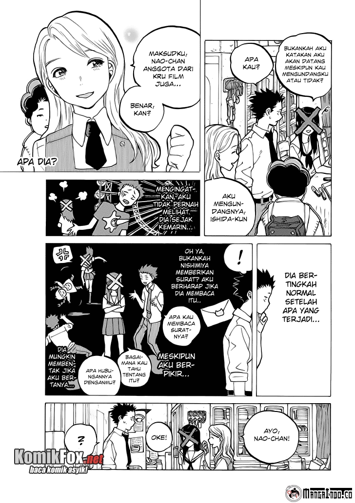 Koe no Katachi Chapter 33