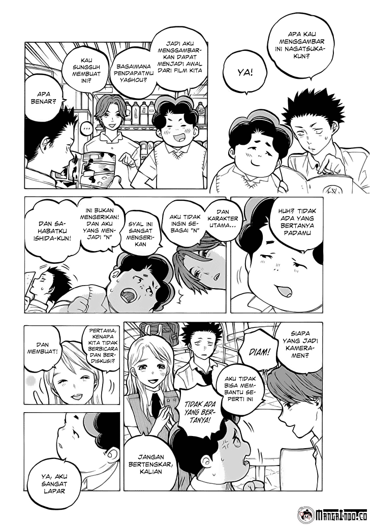 Koe no Katachi Chapter 33