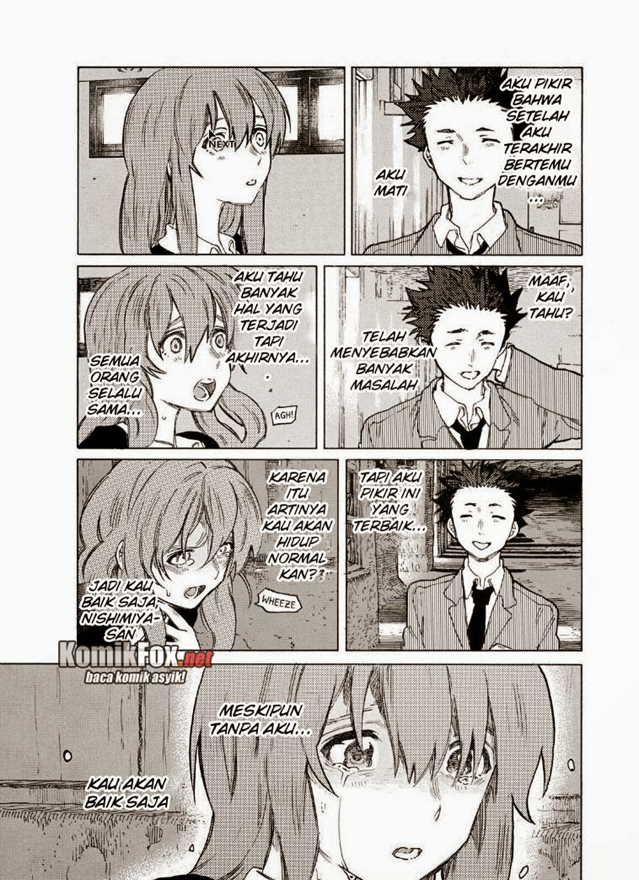 Koe no Katachi Chapter 51