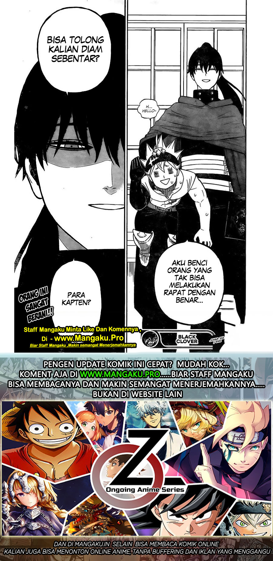 Black Clover Chapter 262