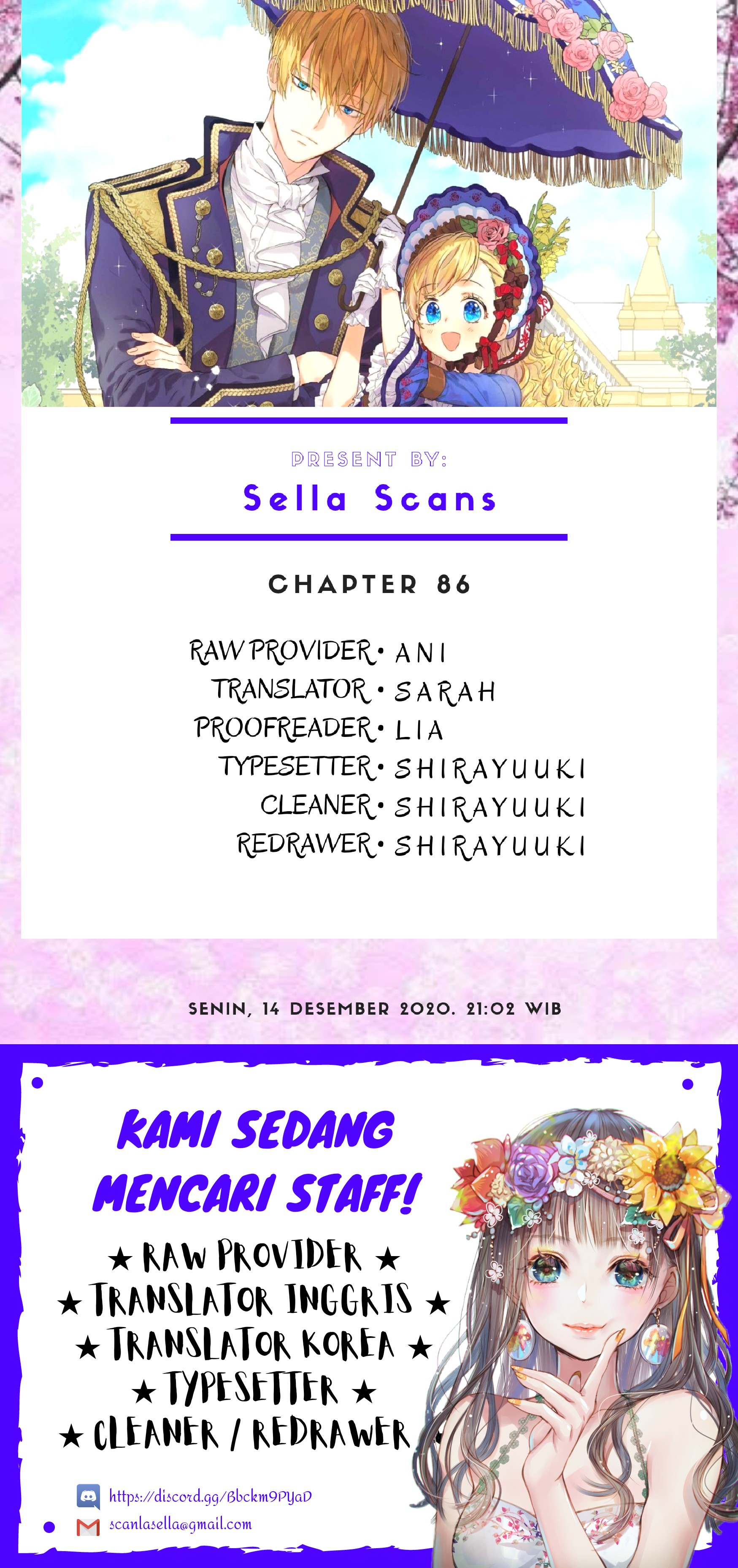 Who Made Me a Princess Chapter 86