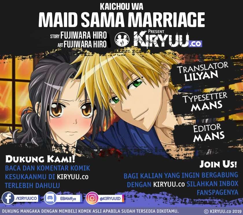 Kaichou wa Maid-sama! Marriage Chapter 1