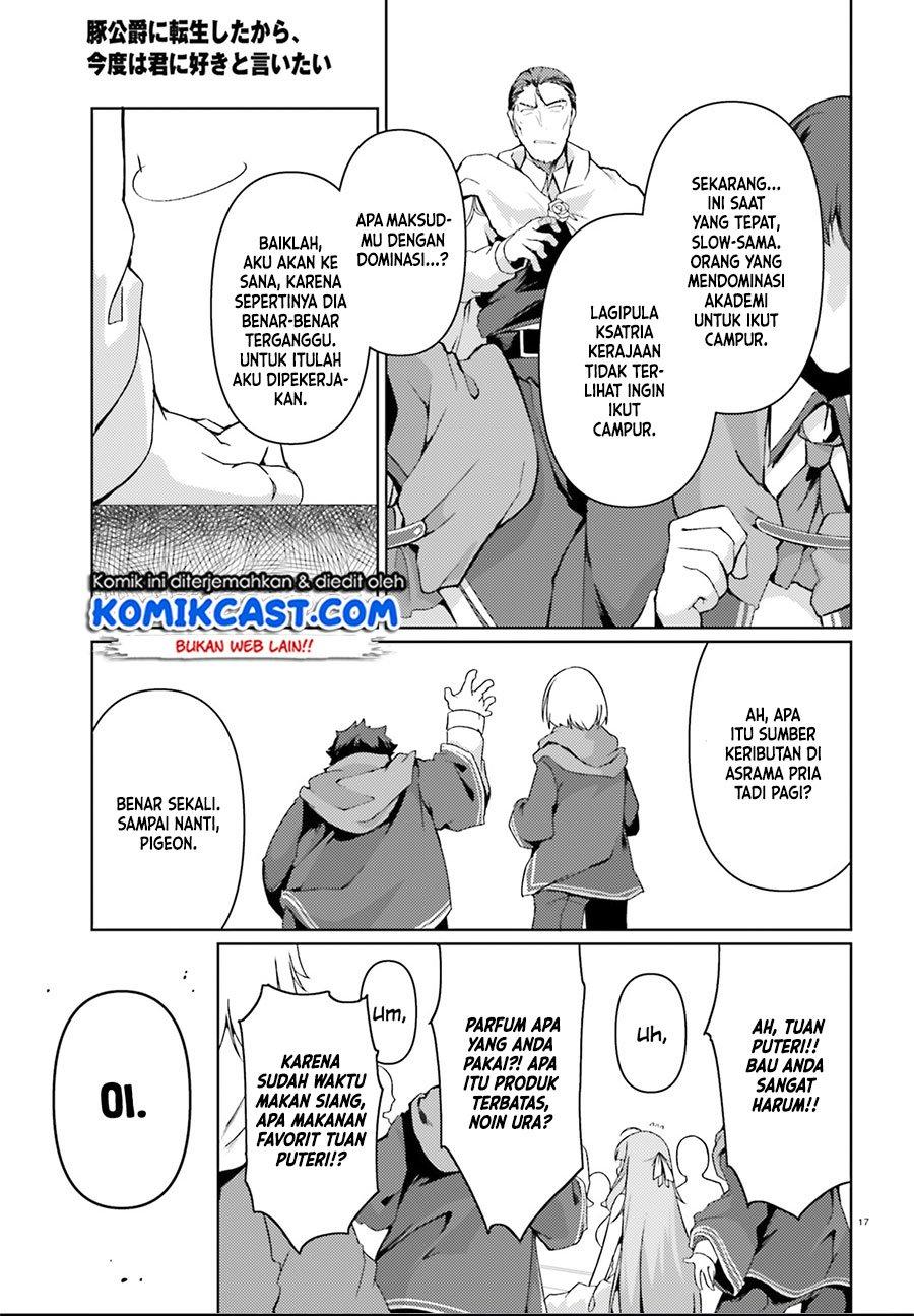 Buta Koushaku ni Tensei Shitakara, Kondo wa Kimi ni Suki to Iitai Chapter 27